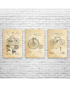 Bicycle Posters Set of 3