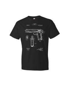 Colt 1911 Pistol Patent T-Shirt