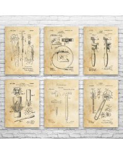 Handyman Tools Posters Set of 6
