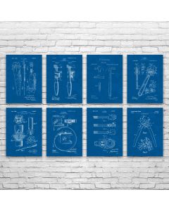Handyman Patent Prints Set of 8