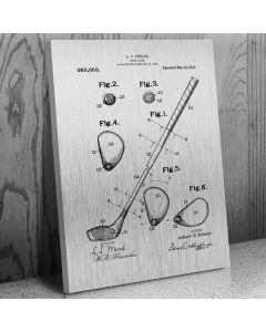 Golf Club Patent Canvas Print