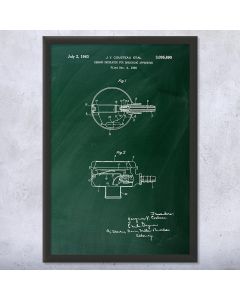 Scuba Regulator Patent Print