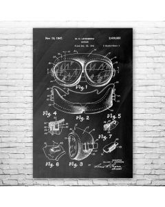 Goggles Poster Print