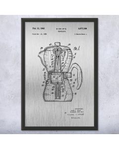 Coffee Percolator Framed Print