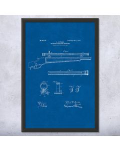 Rifle Scope Patent Framed Print