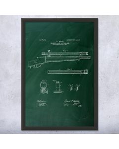 Rifle Scope Patent Print