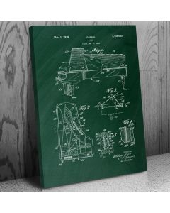 Steinway Piano Canvas Patent Art Print Gift