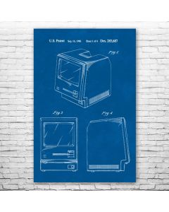 Apple Macintosh Computer Poster Patent Print