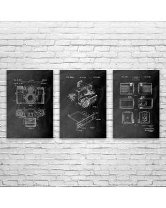 Camera Posters Set of 3