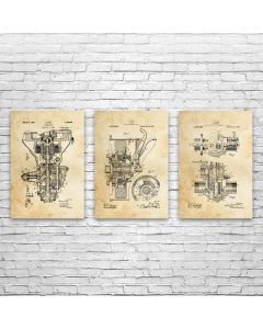 Henry Ford Automotive Posters Set of 3