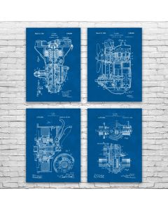 Henry Ford Automotive Posters Set of 4