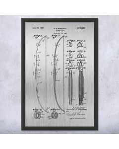 Archery Bow Framed Patent Print