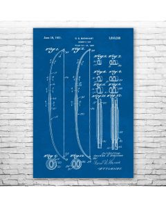 Archery Bow Patent Print Poster