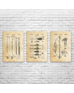 Archery Posters Set of 3