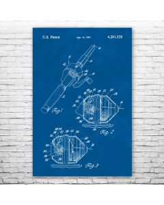 Fishing Reel Poster Patent Print