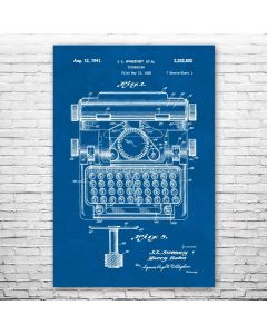 Sweeney Typewriter Poster Print