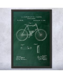 Bicycle Canteen Framed Print