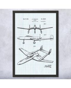 Stoughton Airplane Patent Print