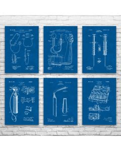 Doctor Tools Posters Set of 6