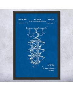 Traffic Signal Patent Framed Print