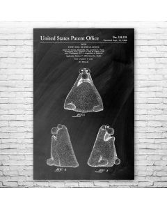 Wontkins Puppet Poster Patent Print