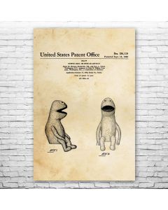 Wilkins Puppet Poster Patent Print