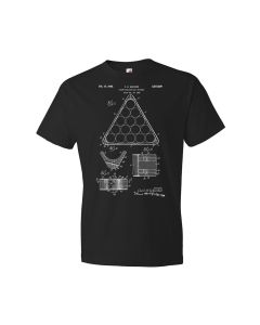 Pool Ball Triangle Rack T-Shirt