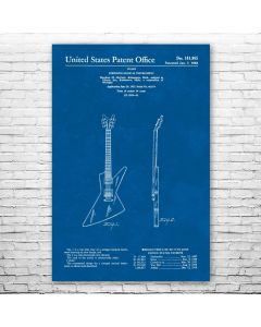 Electric Guitar Poster Print