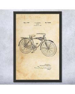 Schwinn Bicycle Framed Print