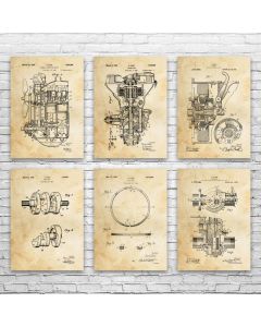 Henry Ford Automotive Posters Set of 6