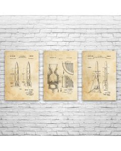 Rocket Posters Set of 3