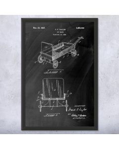 Toy Wagon Patent Print