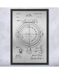 Pocket Compass Framed Print