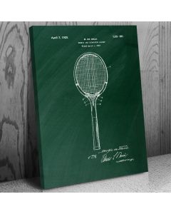Tennis Badminton Racket Canvas Print