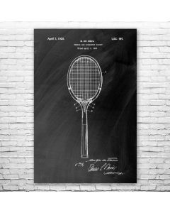 Tennis Badminton Racket Poster Print