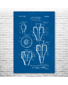 Wind Instrument Mute Patent Print Poster