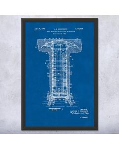 Missile Silo Patent Framed Print