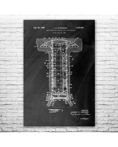 Missile Silo Patent Print Poster