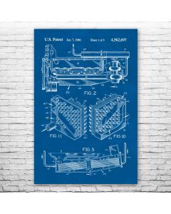 Turbocharger Intercooler Poster Patent Print
