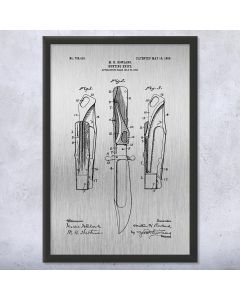 Hunting Knife Framed Print