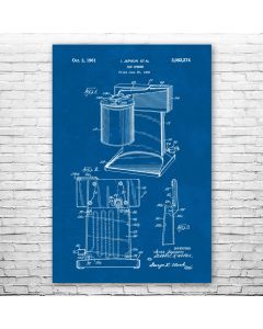 Electric Can Opener Patent Print Poster