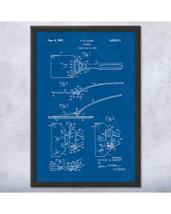 Spatula Patent Framed Print