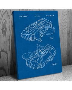 Virtual Boy Head Unit Patent Canvas Print