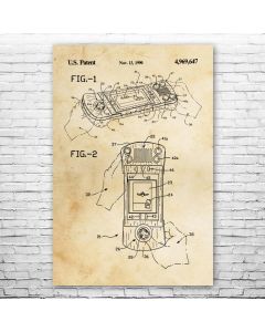 Atari Lynx Handheld Poster Patent Print