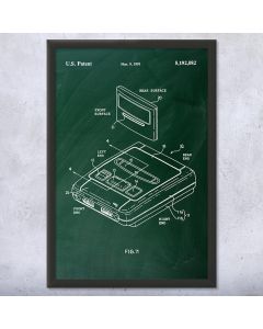 Super Famicom Patent Framed Print