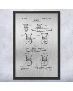 Kazoo Framed Patent Print