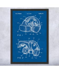 Forte VFX1 Virtual Reality Headgear Framed Patent Print
