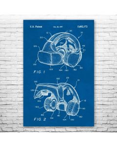 Forte VFX1 Virtual Reality Headgear Poster Patent Print