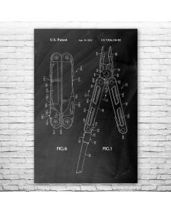 Multi-Tool Poster Patent Print