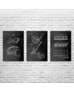 Construction Posters Set of 3